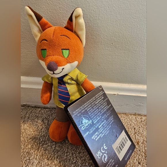 Disney Parks NuiMOs Plush Doll Poseable Nick WIlde Zootopia NWT - Picture 7 of 8